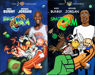 Illustration for article titled Classic movie posters improved by using clip art and Comic Sans
